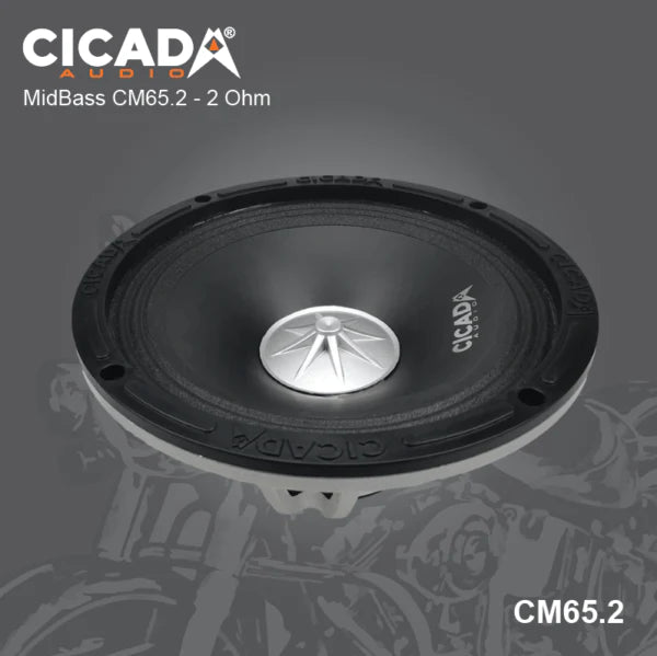 CICADA AUDIO CM65 MIDRANGE SPEAKERS 6.5" (2Ω AND 4Ω)