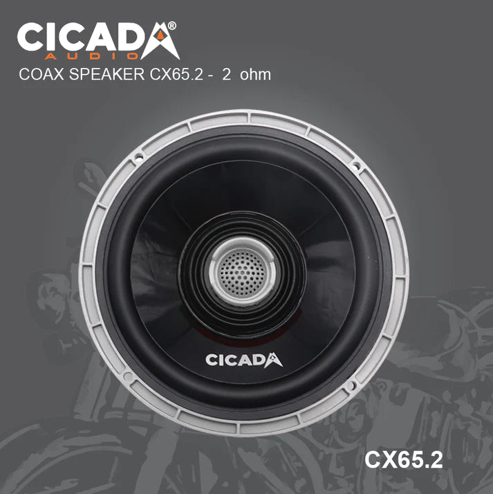 CICADA AUDIO CX65 COAXIAL SPEAKERS 6.5" (2Ω AND 4Ω)
