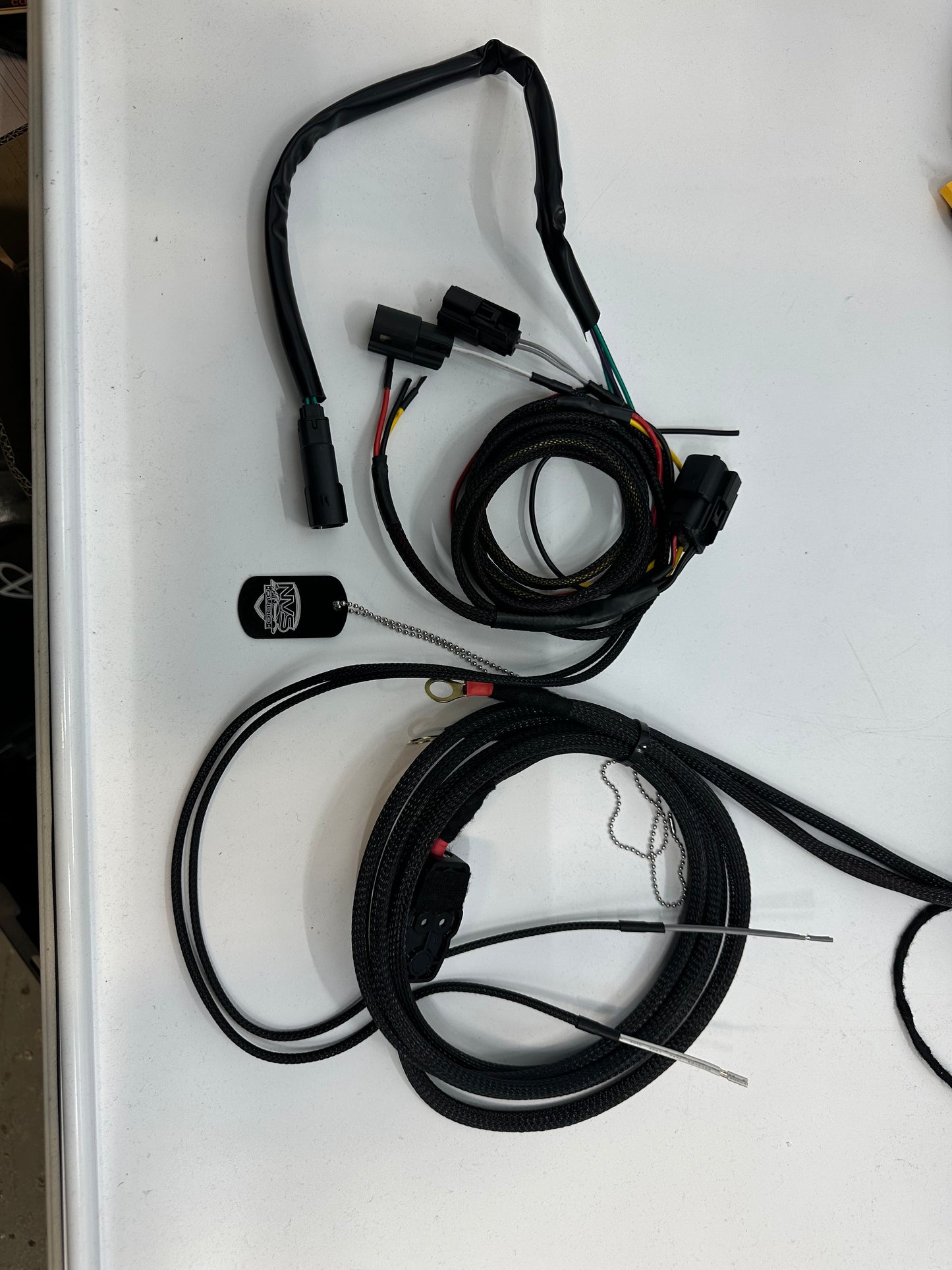 NVS AUDIO 2024 and up Plug and play T harness to add dsp or amplifier 2025 / 2024 / 2023.5 Harley cvo (just the harness )