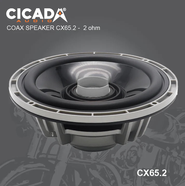 CICADA AUDIO CX65 COAXIAL SPEAKERS 6.5" (2Ω AND 4Ω)