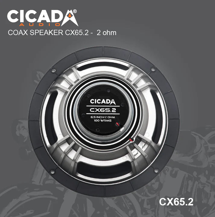 CICADA AUDIO CX65 COAXIAL SPEAKERS 6.5" (2Ω AND 4Ω)