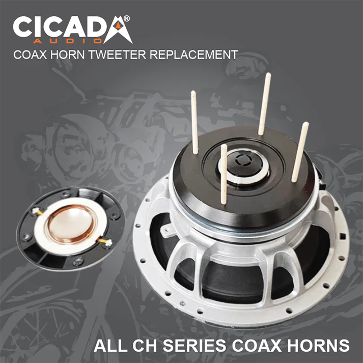 CICADA AUDIO CH8 PRO COAXIAL HORN SPEAKER 8" (2Ω AND 4Ω)