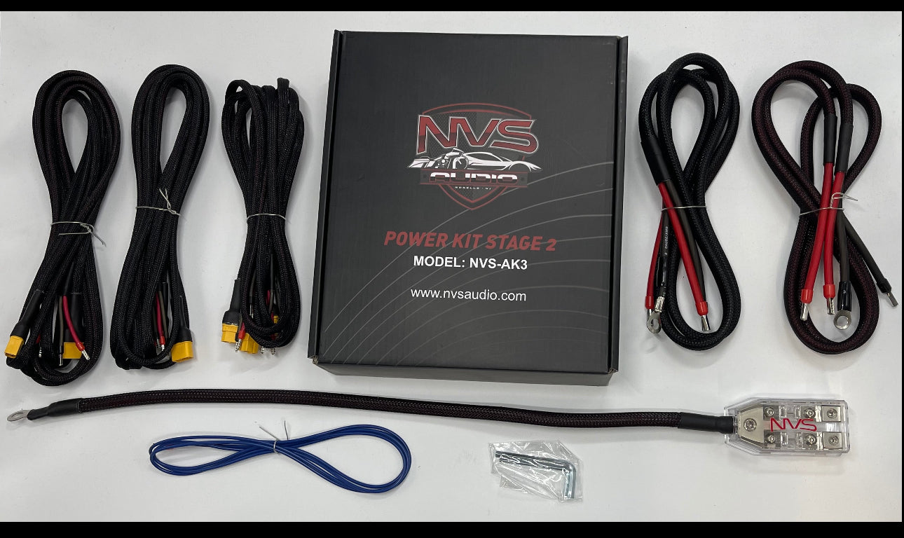 AK 3.5 2 amp wiring kit ( one 8 gauge 1 4 gauge )