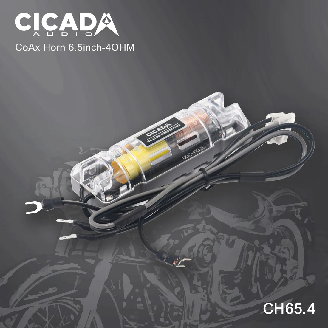 CICADA AUDIO CH65 PRO COAXIAL HORN SPEAKER 6.5" (2Ω AND 4Ω)