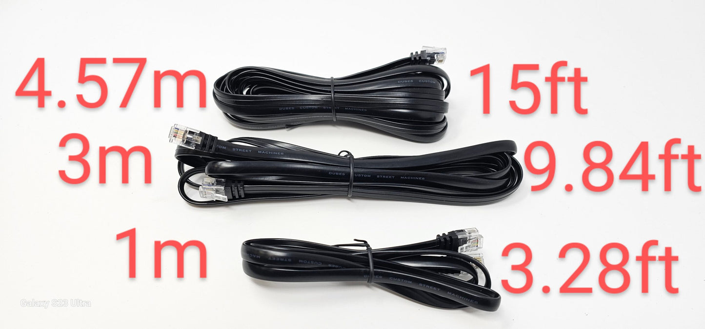 Replacement cables for dubbie bass knob