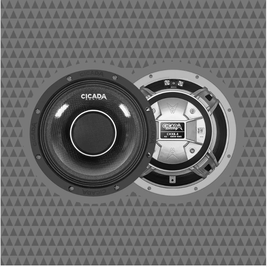 CICADA AUDIO CHX8 PRO COAXIAL SPEAKER 8" (2Ω AND 4Ω)