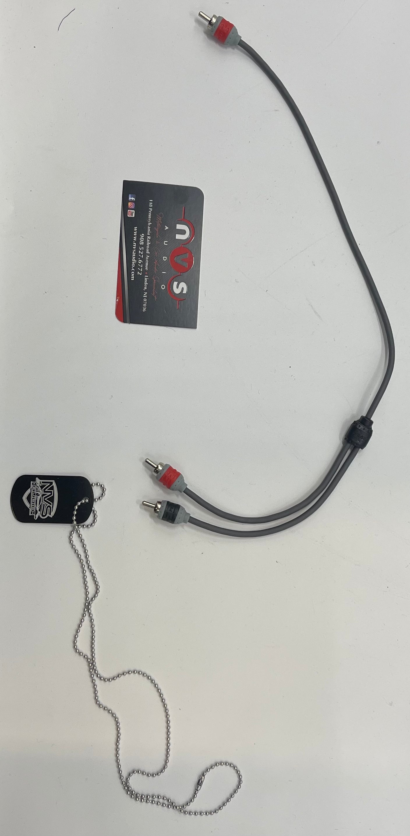 NVS AUDIO Y JACKS custom (used when bridging amps )