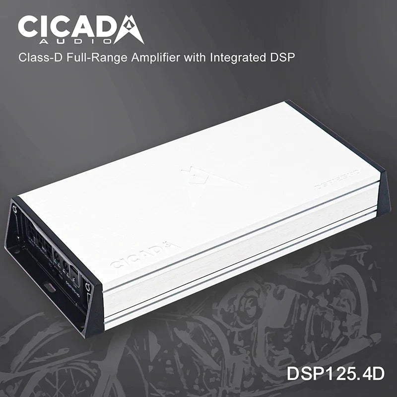 Cicada DSP 600D 4 channel amp with built in dsp dsp 600