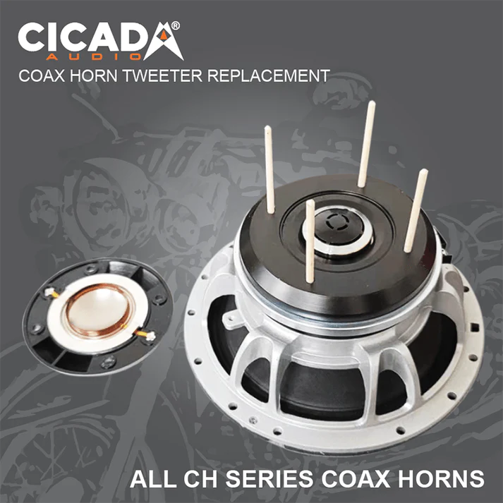 CICADA AUDIO CH69 PRO COAXIAL HORN SPEAKER 6X9" (2Ω AND 4Ω)