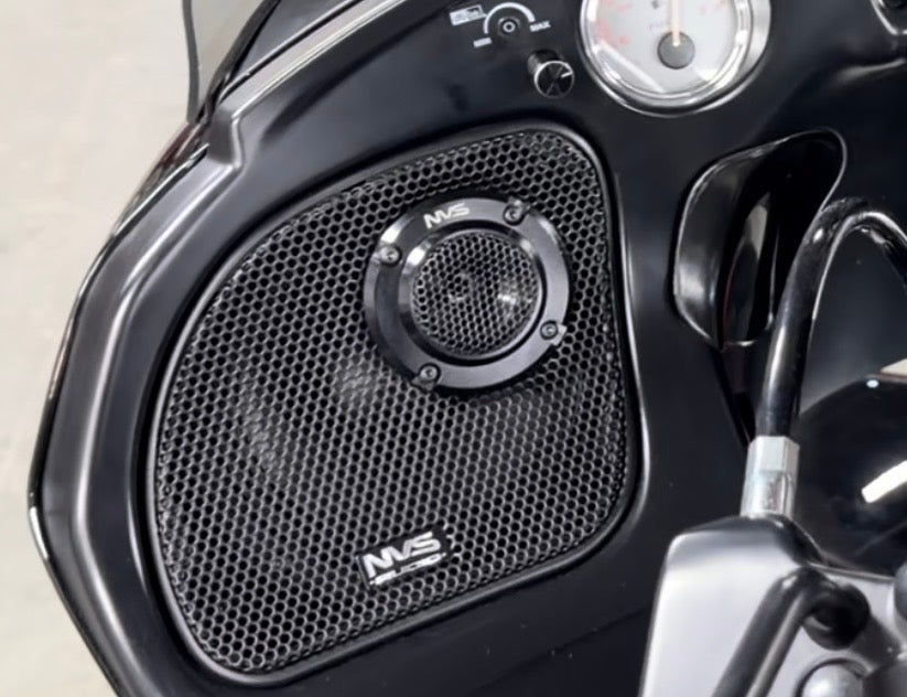 Nvs Audio road glide tweeter grill combo NVS RGGRILWHR