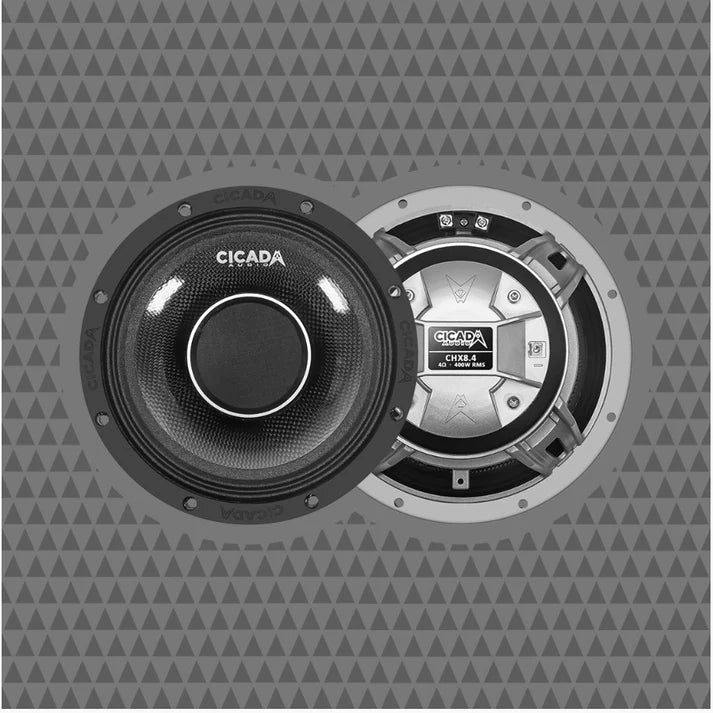 CICADA AUDIO CHX8 PRO COAXIAL SPEAKER 8" (2Ω AND 4Ω)
