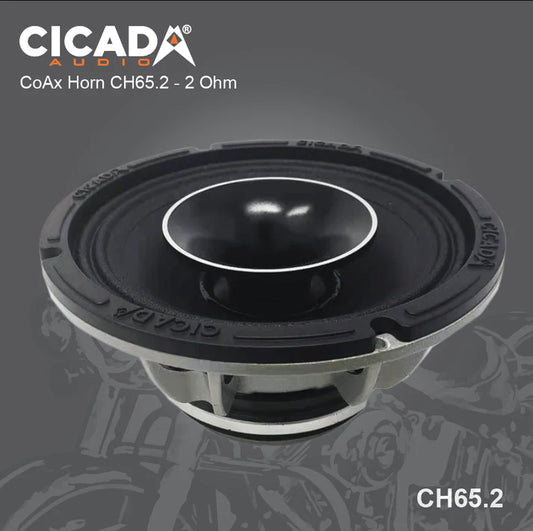 CICADA AUDIO CH65 PRO COAXIAL HORN SPEAKER 6.5" (2Ω AND 4Ω)