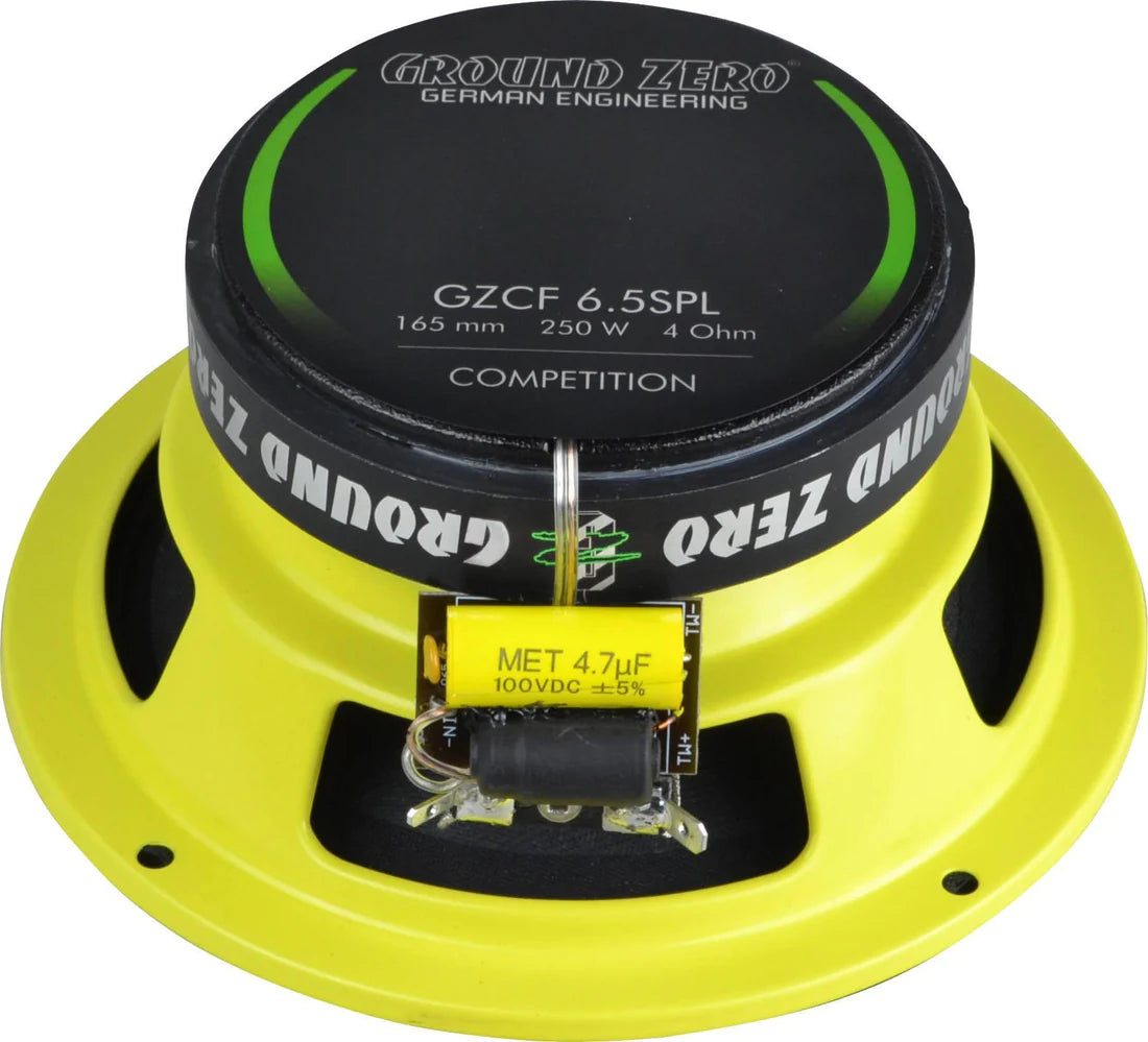 GROUND ZERO GZCF 8.0SPL 8" COAXIAL SPEAKER