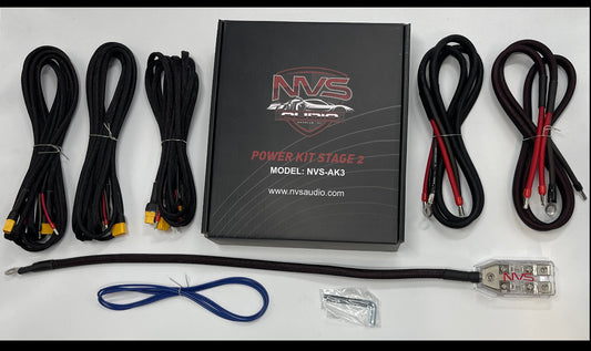 AK 3.5 2 amp wiring kit ( one 8 gauge 1 4 gauge )