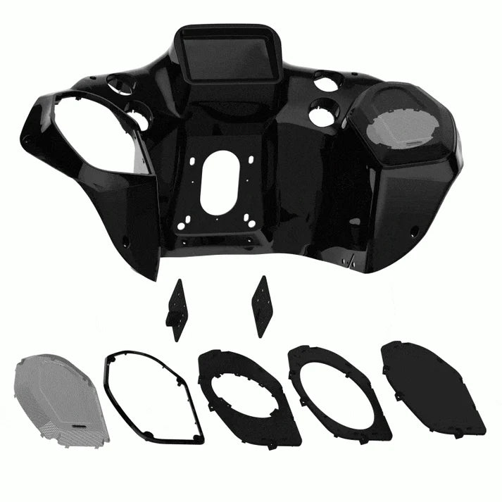 METRA INNER FAIRING 98 -13 PLUG AND PLAY DOUBLE DIN ROAD GLIDE