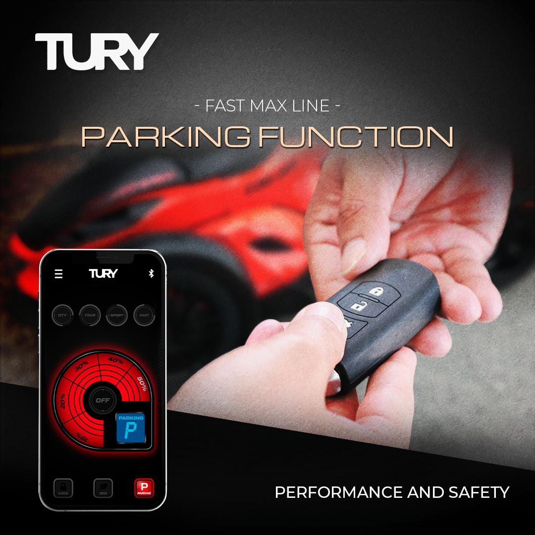 Tury Fast Throttle controller with peddle lock out for security and anti theft