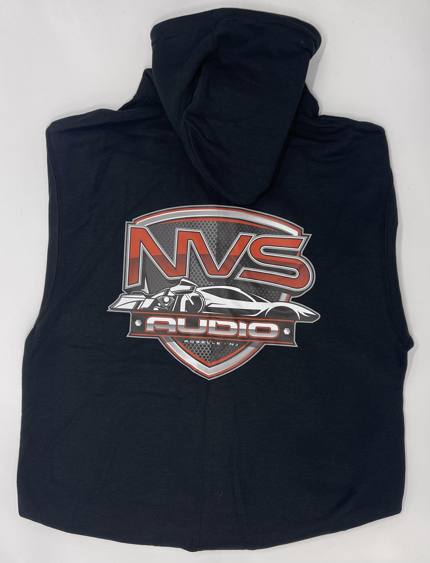 NVS AUDIO Black Thick Hoodie