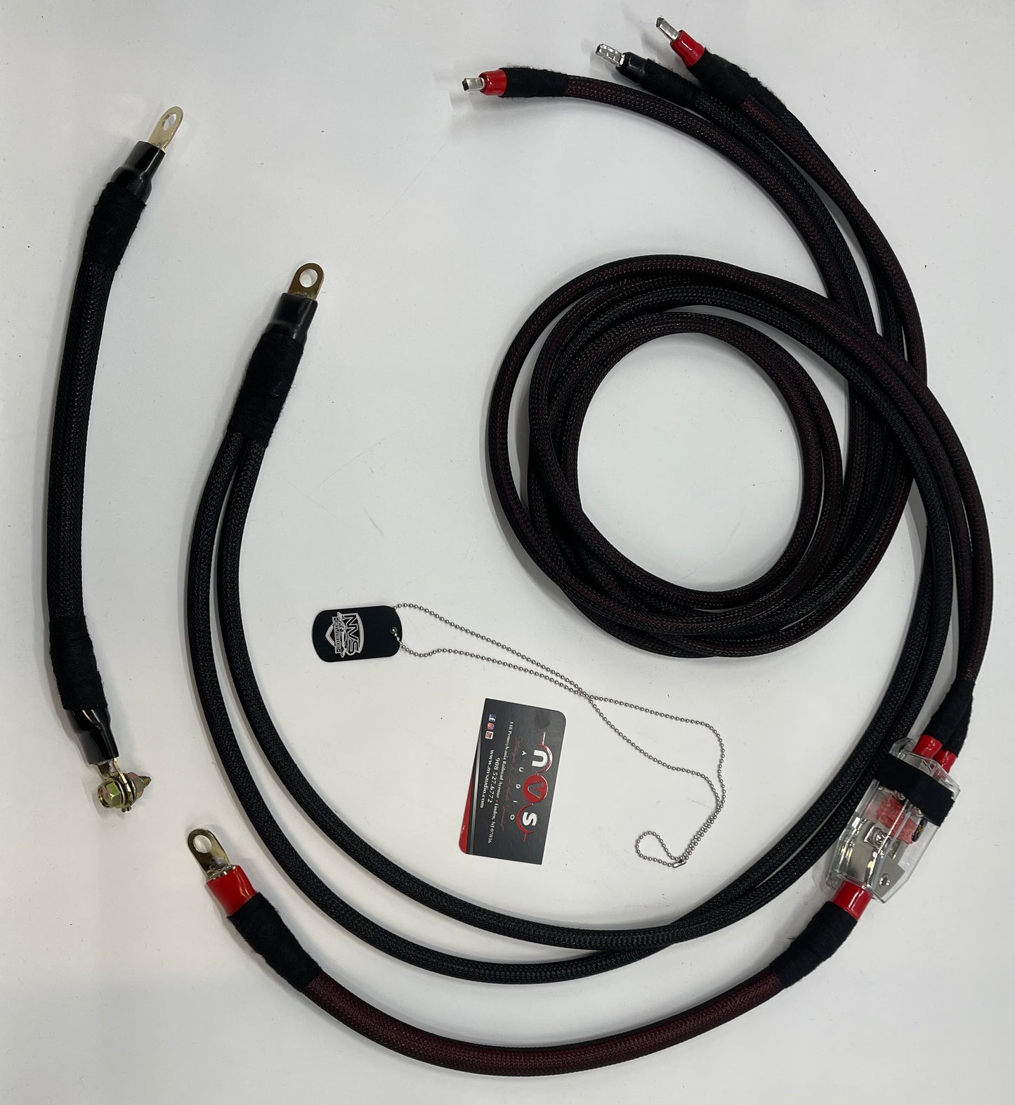 NVS Audio wire harness stage 5 ( 2 amps in the fairing 4 gauge )