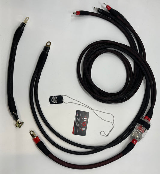 NVS Audio wire harness stage 5 ( 2 amps in the fairing 1- 4 gauge 1-- 8 gauge )