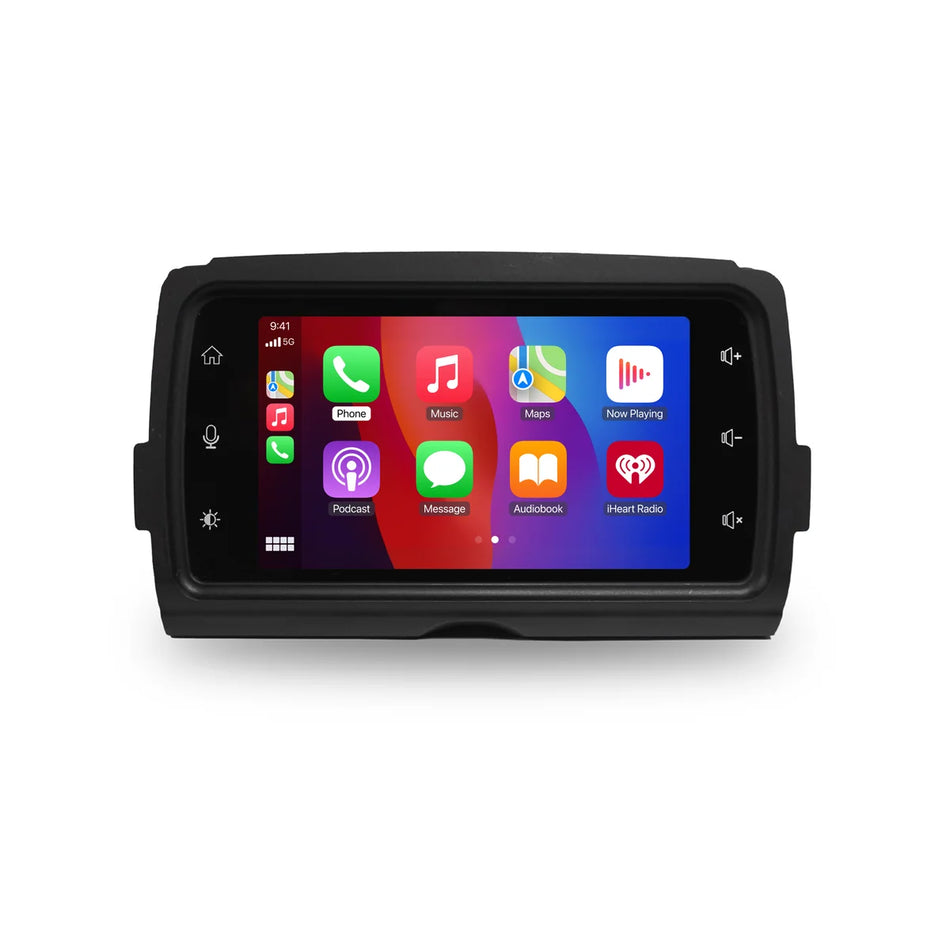 Aquatic av HR400 Harley radio 2014 - 2023  has car play but no android auto