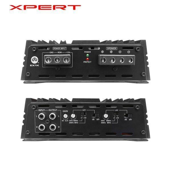 DB Drive Euphoria XPERT EX1K 1000 Watt Mono Amp