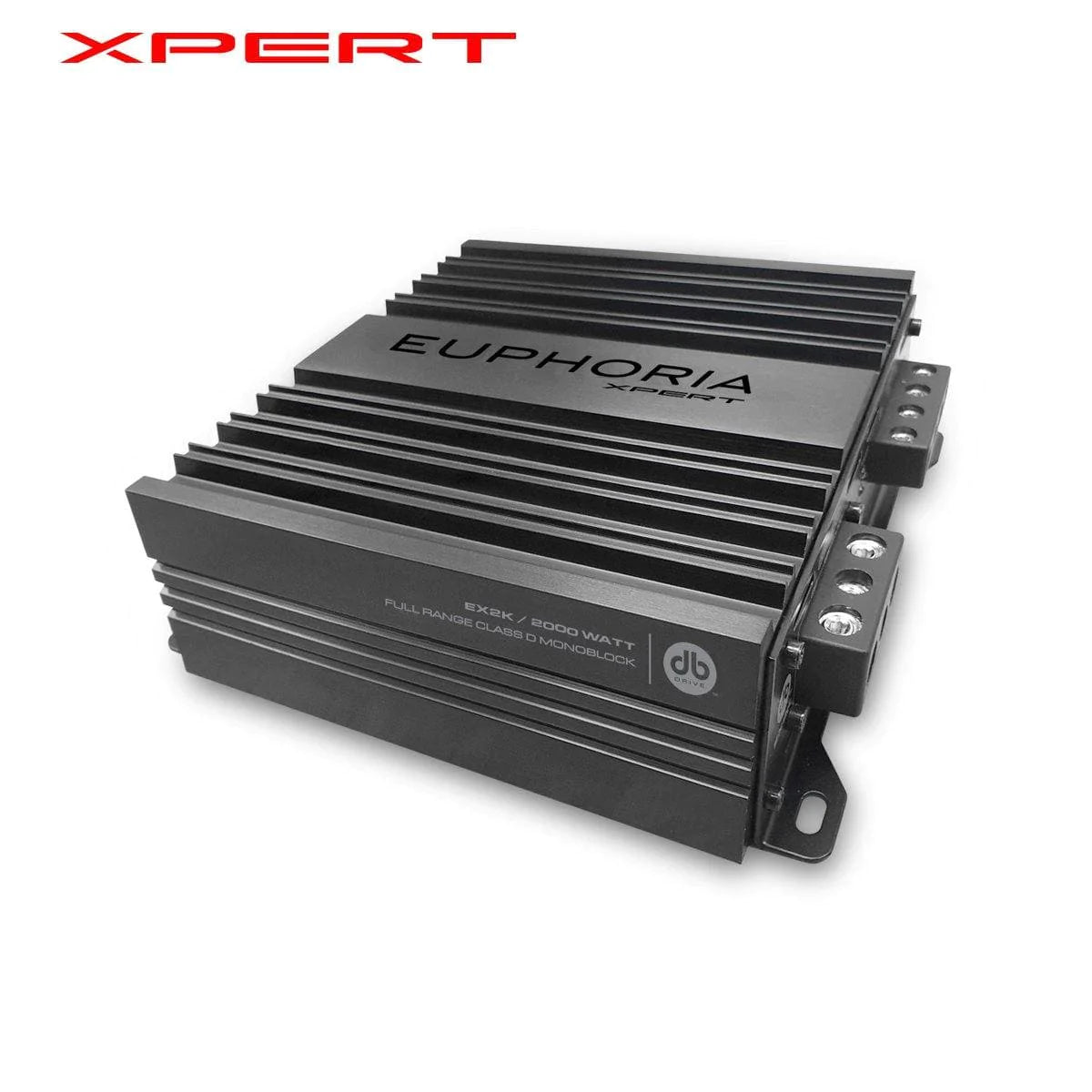 DB Drive Euphoria XPERT EX2k 2000 Watt Mono Amp