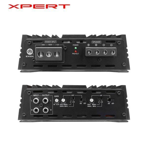 DB Drive Euphoria XPERT EX2k 2000 Watt Mono Amp