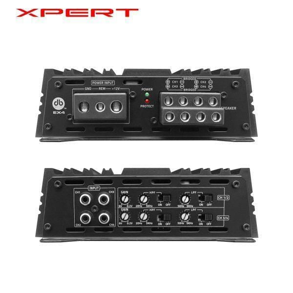 Db Drive Euphoria XPERT EX4 800 Watt 4 Channel Amp