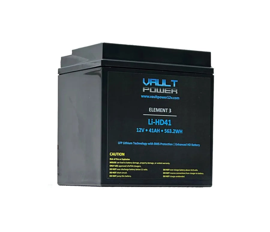 Vault Power 41Ah HD Lithium Battery