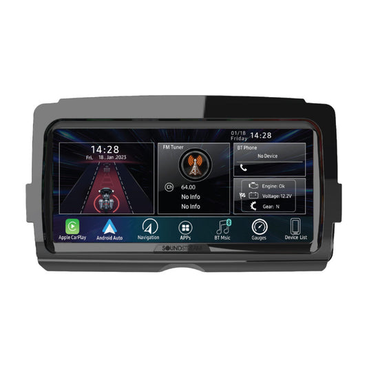 SoundStream V2 8.3” Plug & Play Headunit With Wireless Apple CarPlay & Android Auto For 2014-2023 Harley Davidson® Touring Motorcycles