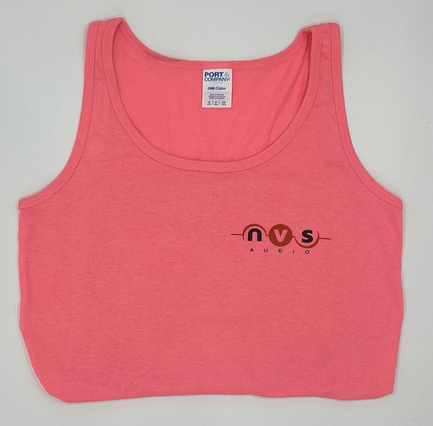 NVS AUDIO pink tank top