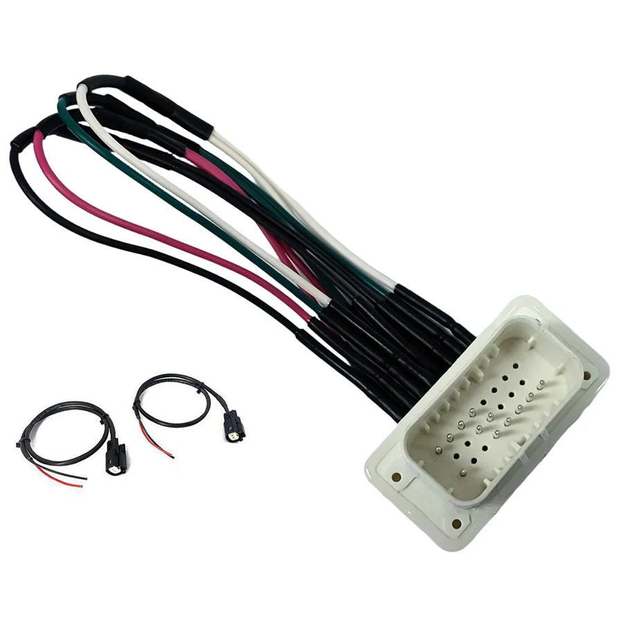 2020 - 2023 cvo amp bypass harness ( amp in the saddle bag ) RF Rear Bypass Harness