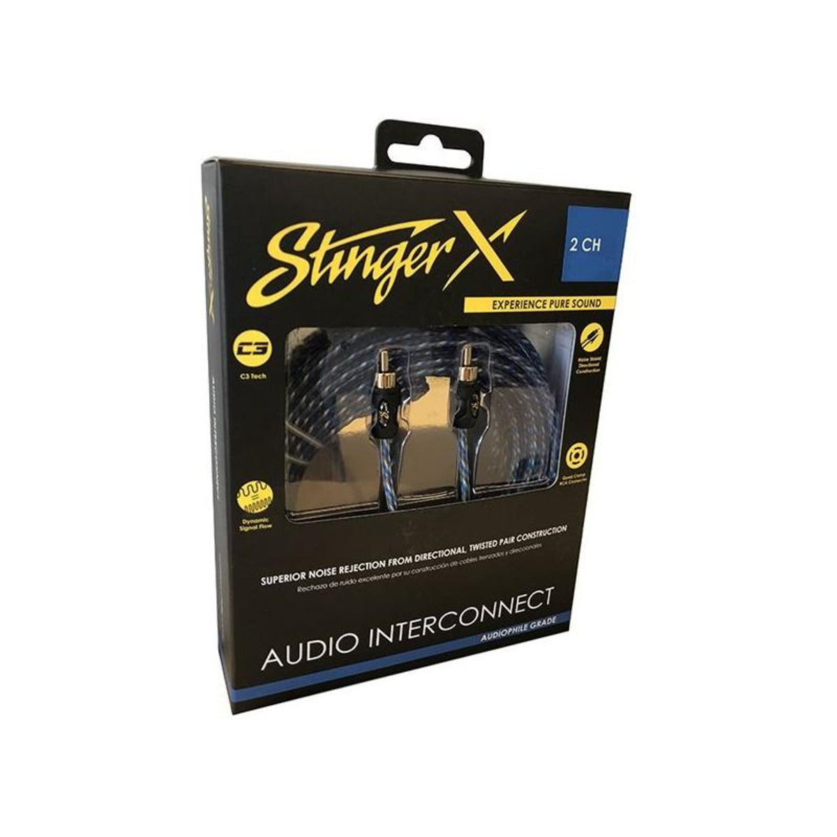 Stinger X1 series rca cables