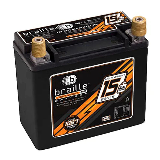 Braille B2015 Lightweight AGM Battery for Victory Group 20