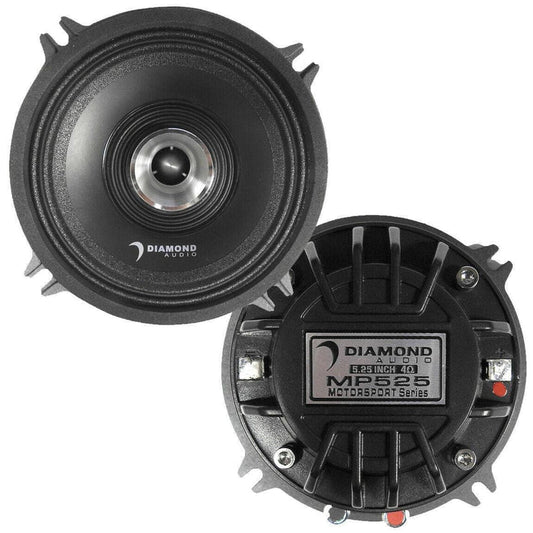 DIAMOND AUDIO MP525 5.25" PRO FULL-RANGE COAX HORN SPEAKER (PAIR)