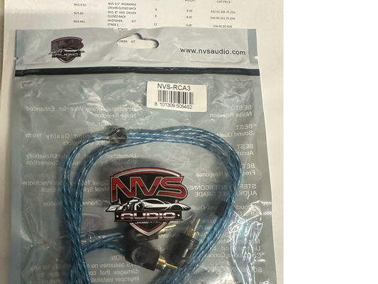 NVS AUDIO RCA Cables