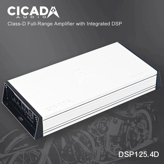 Cicada DSP 125 4 channel amp with built in dsp