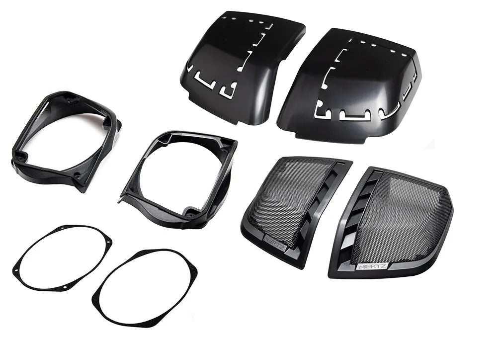 Hertz HDSLK-14 6X9″ Saddlebag Speaker Installation lid cut in Kit For 2014-2023 Harley Davidson® Touring Model HDSLK 14 HDSLK14